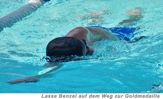 Lasse Benzel auf dem Weg zur Goldmedaille