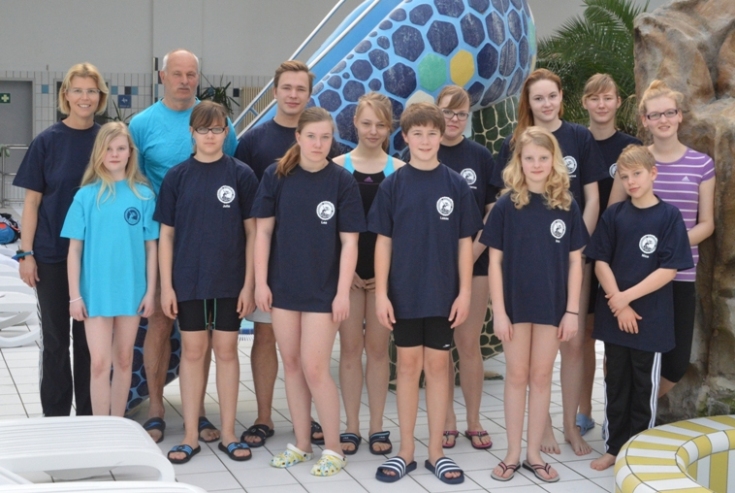 Wasserfreunde in Wittenberge beim Jugend-Schwimmpokal